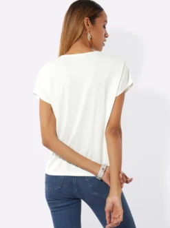 Kurzarmshirt mit Ziersteinchen