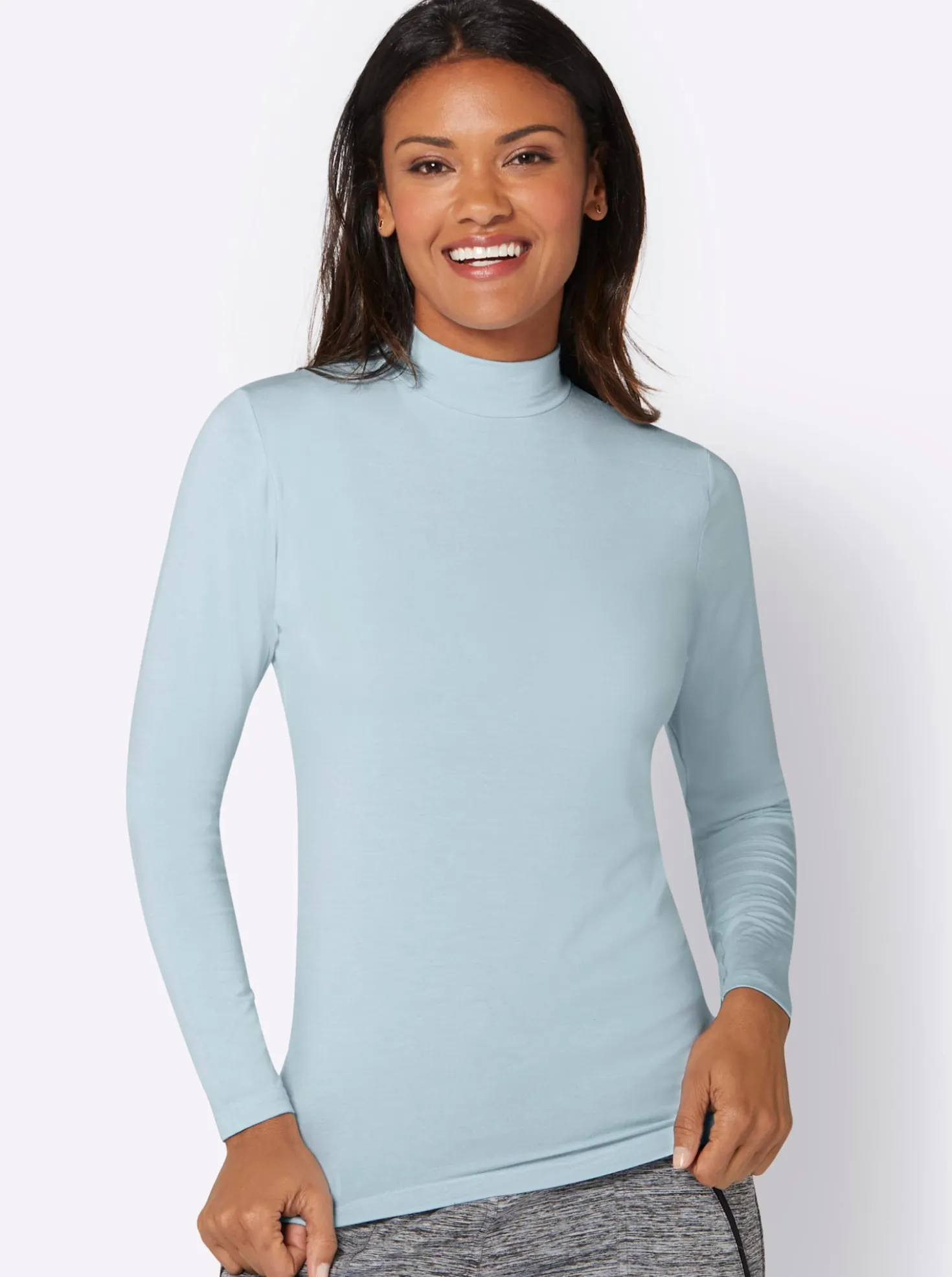 Langarm Blazershirt
