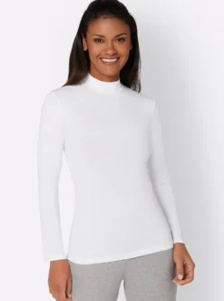 Langarm Blazershirt