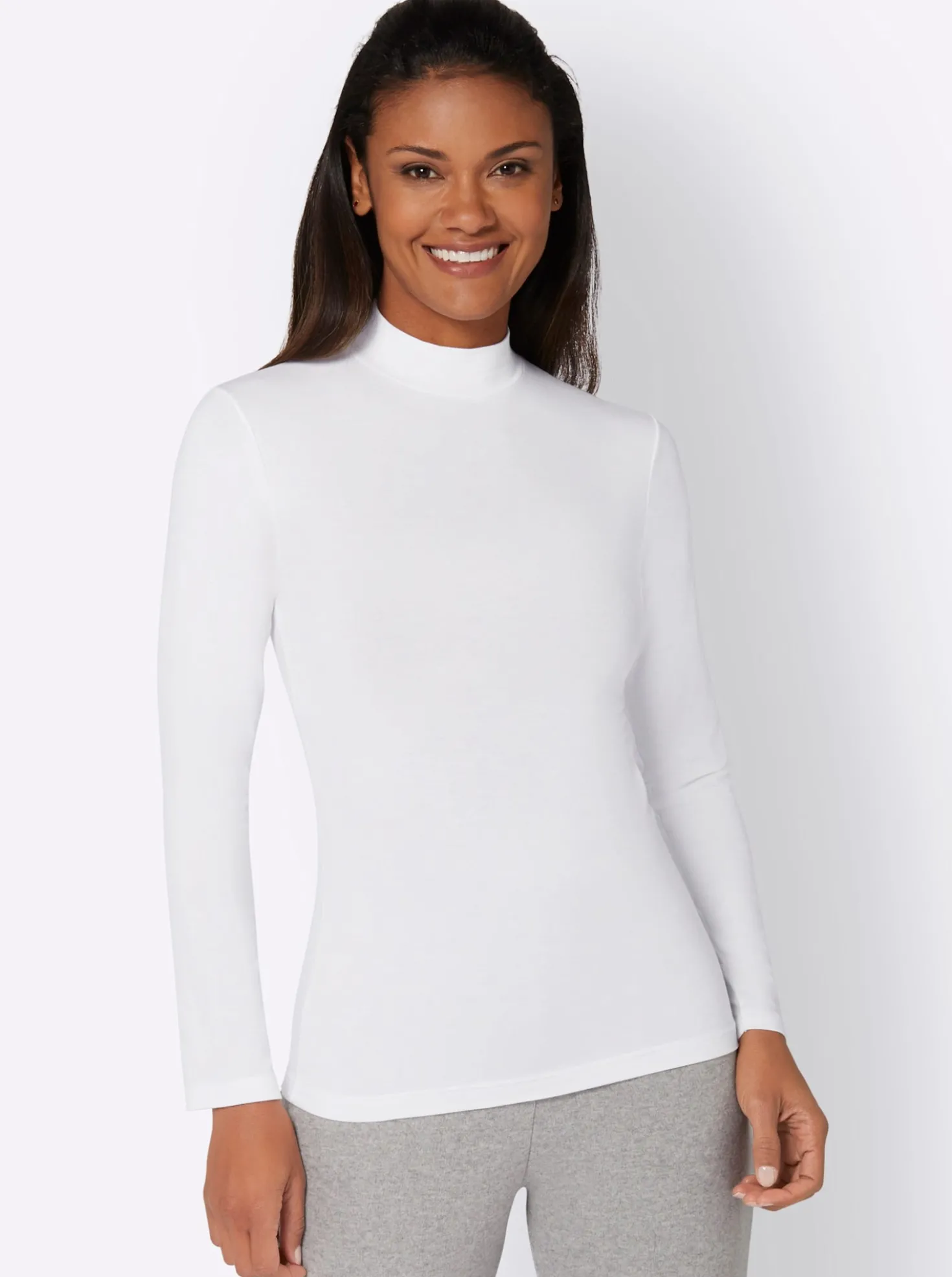 Langarm Blazershirt