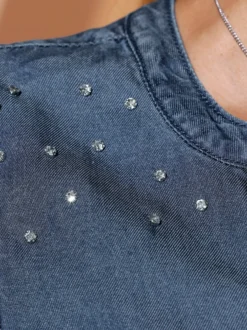 Langarm-Bluse aus Lyocell