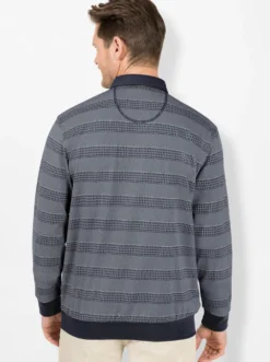 Langarm-Poloshirt