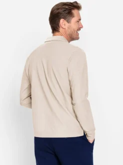 Langarm-Poloshirt