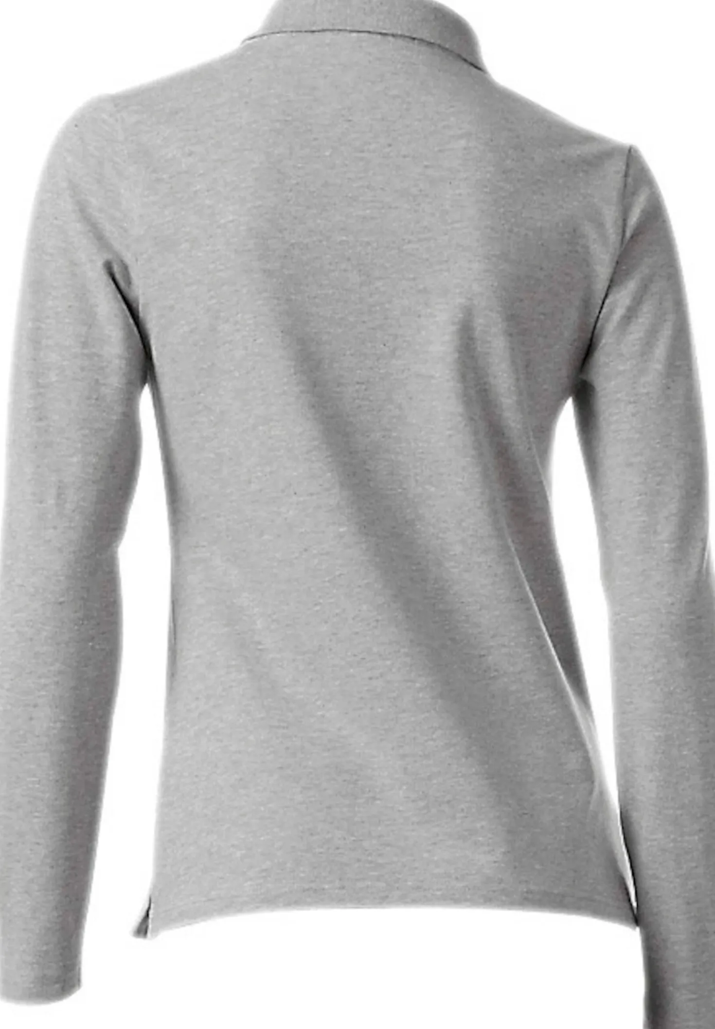 Langarm-Poloshirt in Pikee-Qualität