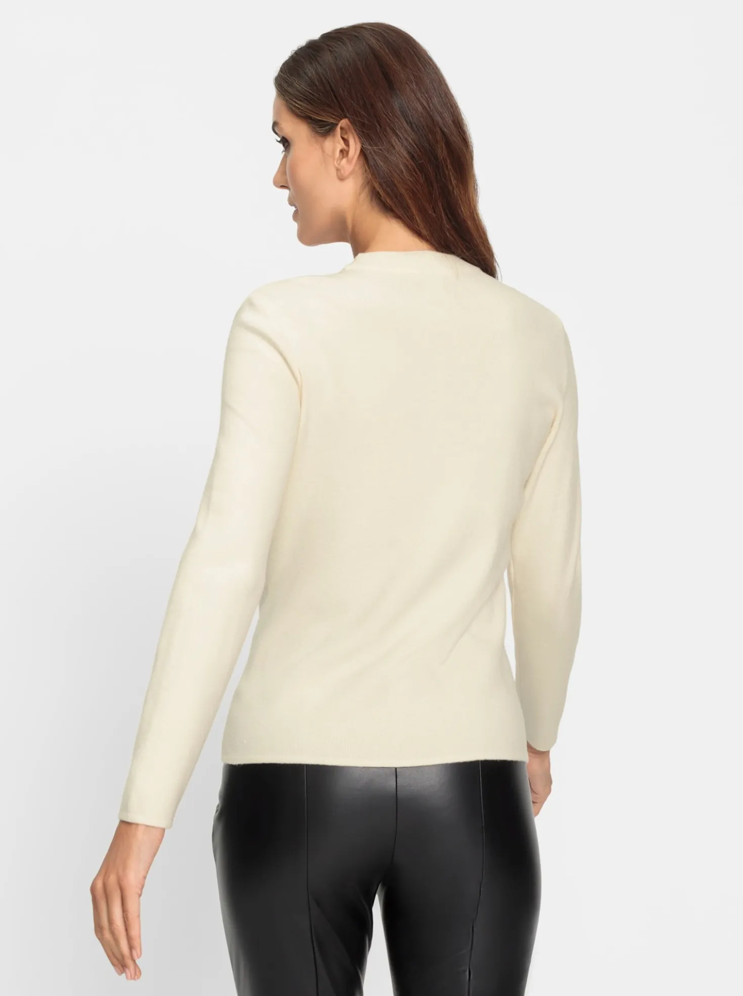 Langarm-Pullover mit Cut-outs