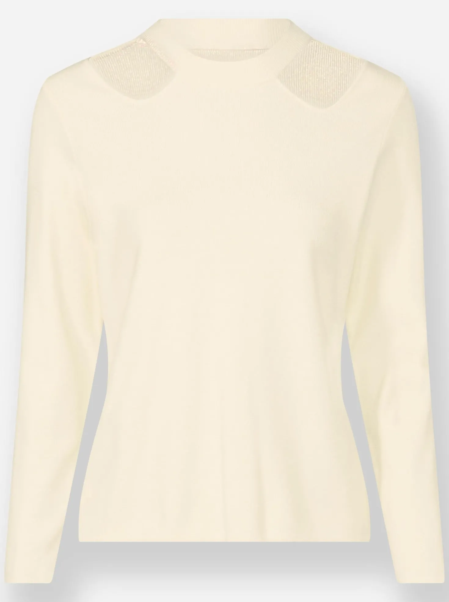 Langarm-Pullover mit Cut-outs