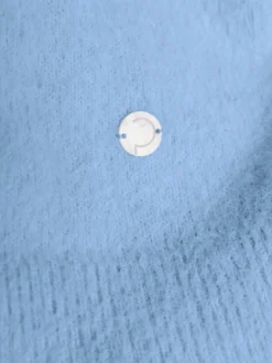 Langarm-Pullover mit Glanzgarn