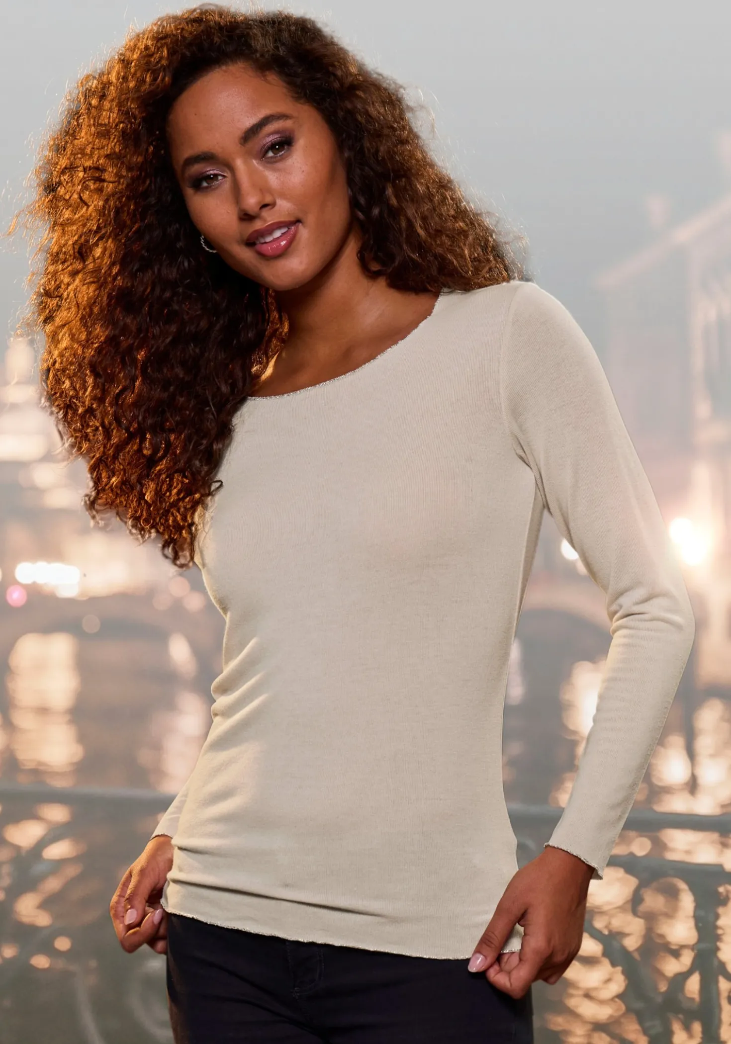 Langarmshirt