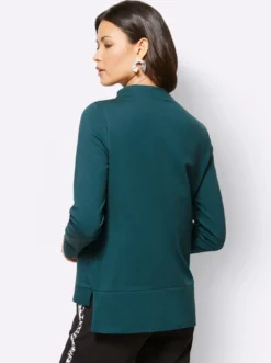 Langarmshirt hinten länger
