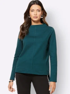 Langarmshirt hinten länger