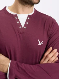 Langarmshirt im Doppelpack
