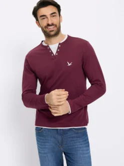 Langarmshirt im Doppelpack