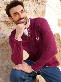 Langarmshirt im Doppelpack