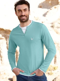 Langarmshirt im Doppelpack