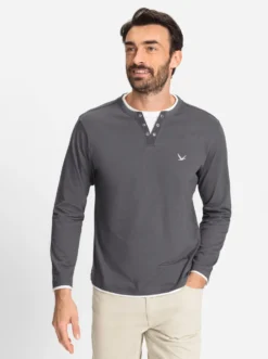 Langarmshirt im Doppelpack