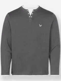 Langarmshirt im Doppelpack