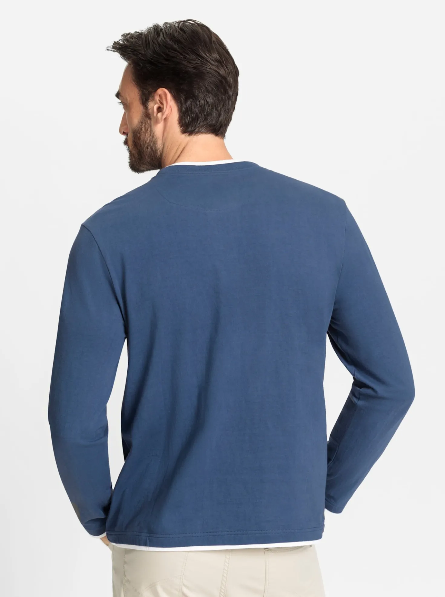 Langarmshirt im Doppelpack