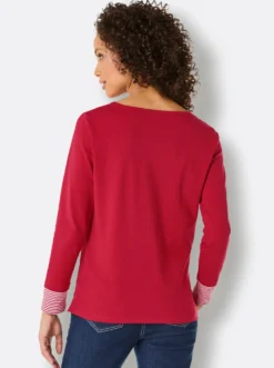 Langarmshirt im Lagen-Look