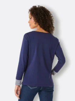 Langarmshirt im Lagen-Look