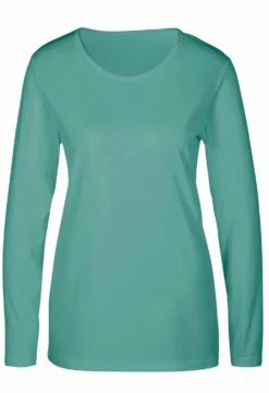 Langarmshirt in weiter Form