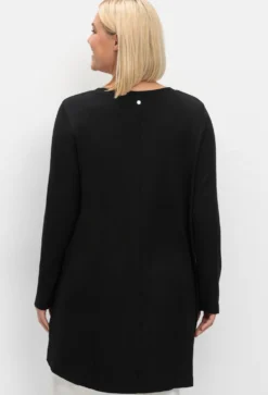Langarmshirt in Wickeloptik