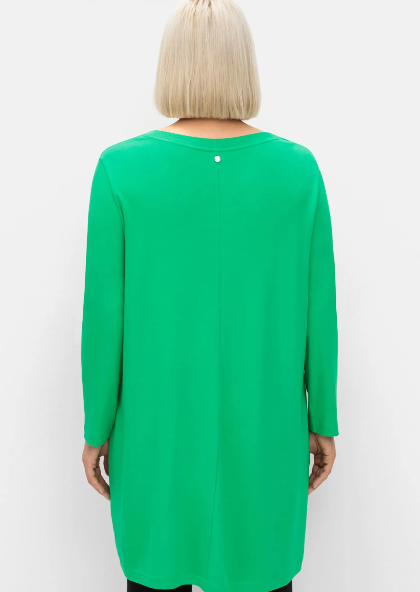 Langarmshirt in Wickeloptik