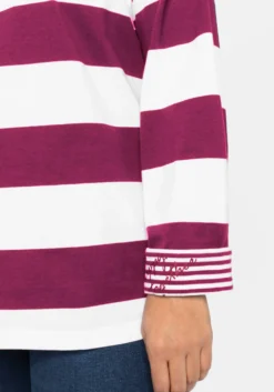 Langarmshirt mit Blockstreifen