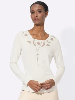 Langarmshirt mit Cut-outs