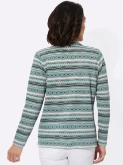 Langarmshirt mit Hemdkragen