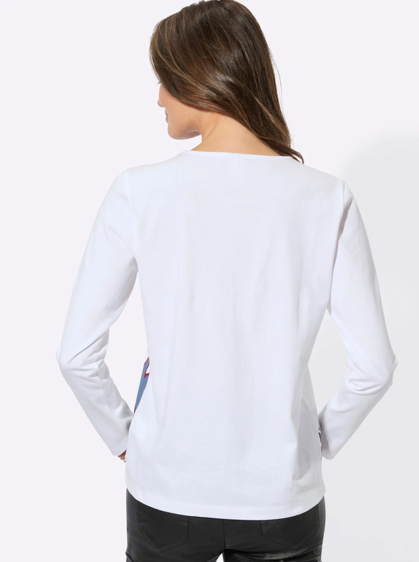 Langarmshirt mit Katzen-Motiv