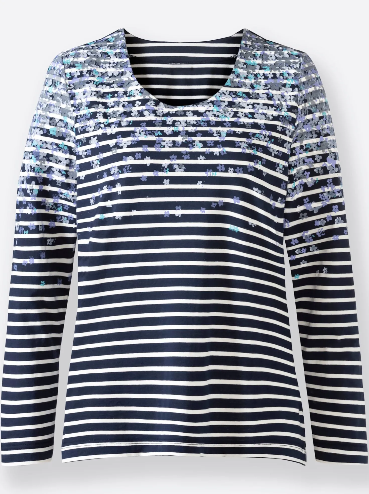 Langarmshirt mit Mustermix