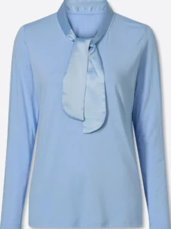 Langarmshirt mit Schluppe