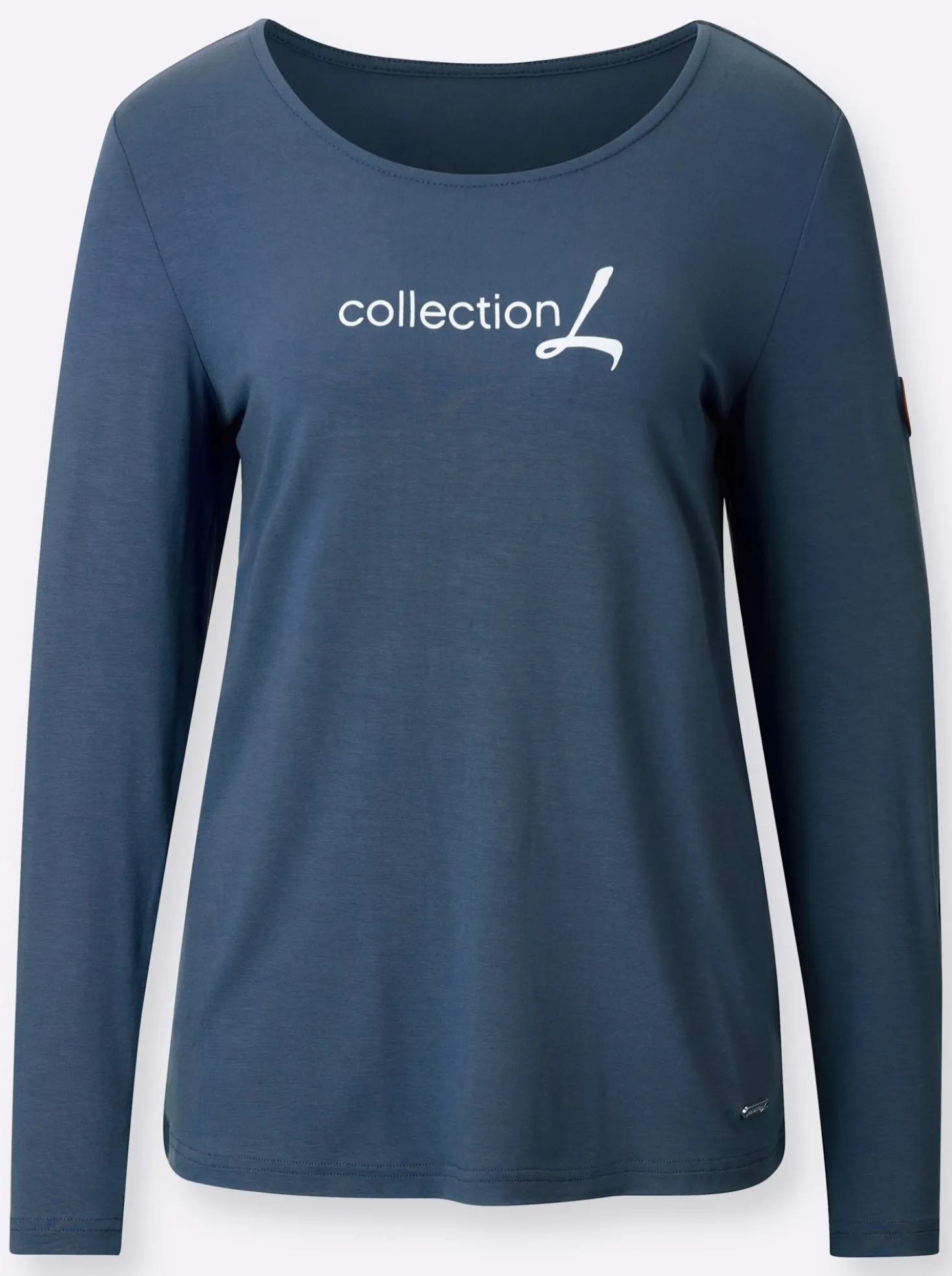 Langarmshirt mit Schriftzug