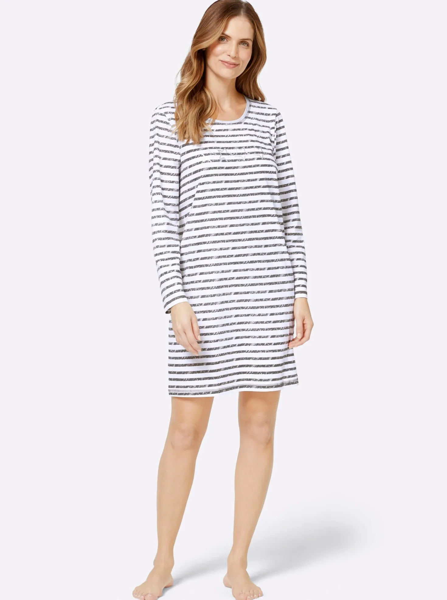 Langarm Sleepshirts