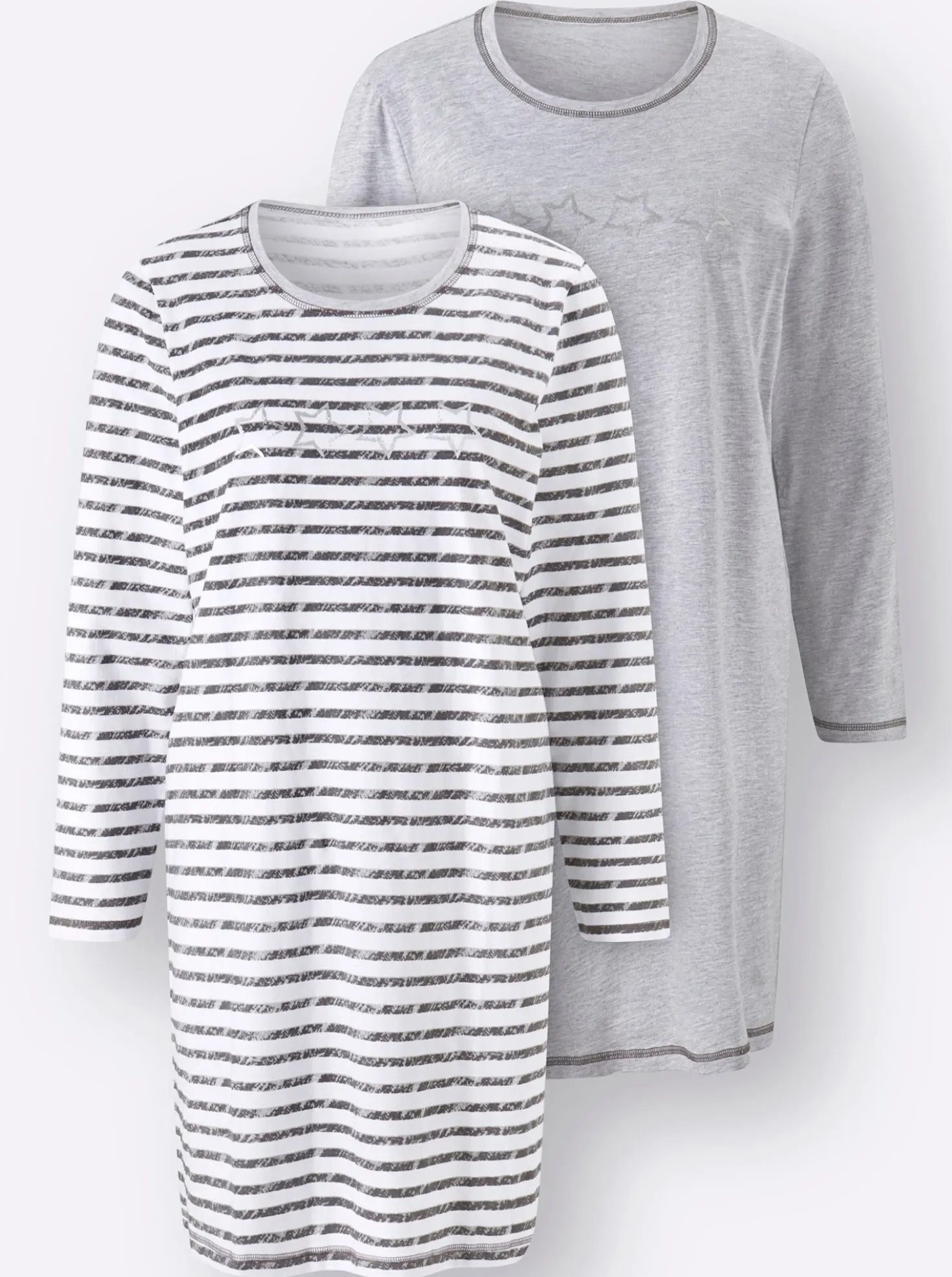 Langarm Sleepshirts