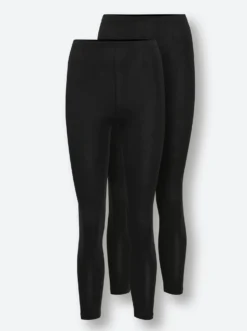Lange Unterhose aus Baumwolle und Elasthan