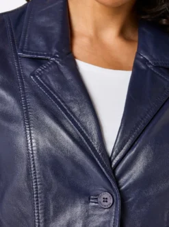 Lederblazer aus Lammnappa