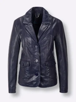 Lederblazer aus Lammnappa