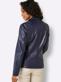 Lederblazer aus Lammnappa