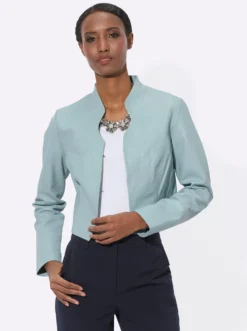 Lederblazer aus reinem Lammnappa