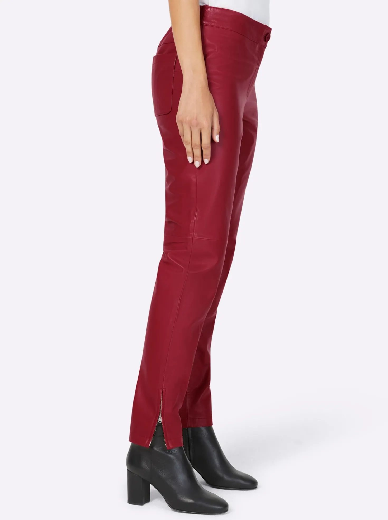 Lederhose aus Lamm-Nappa