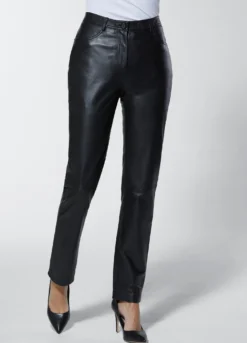 Lederhose mit Oberhosenfutter