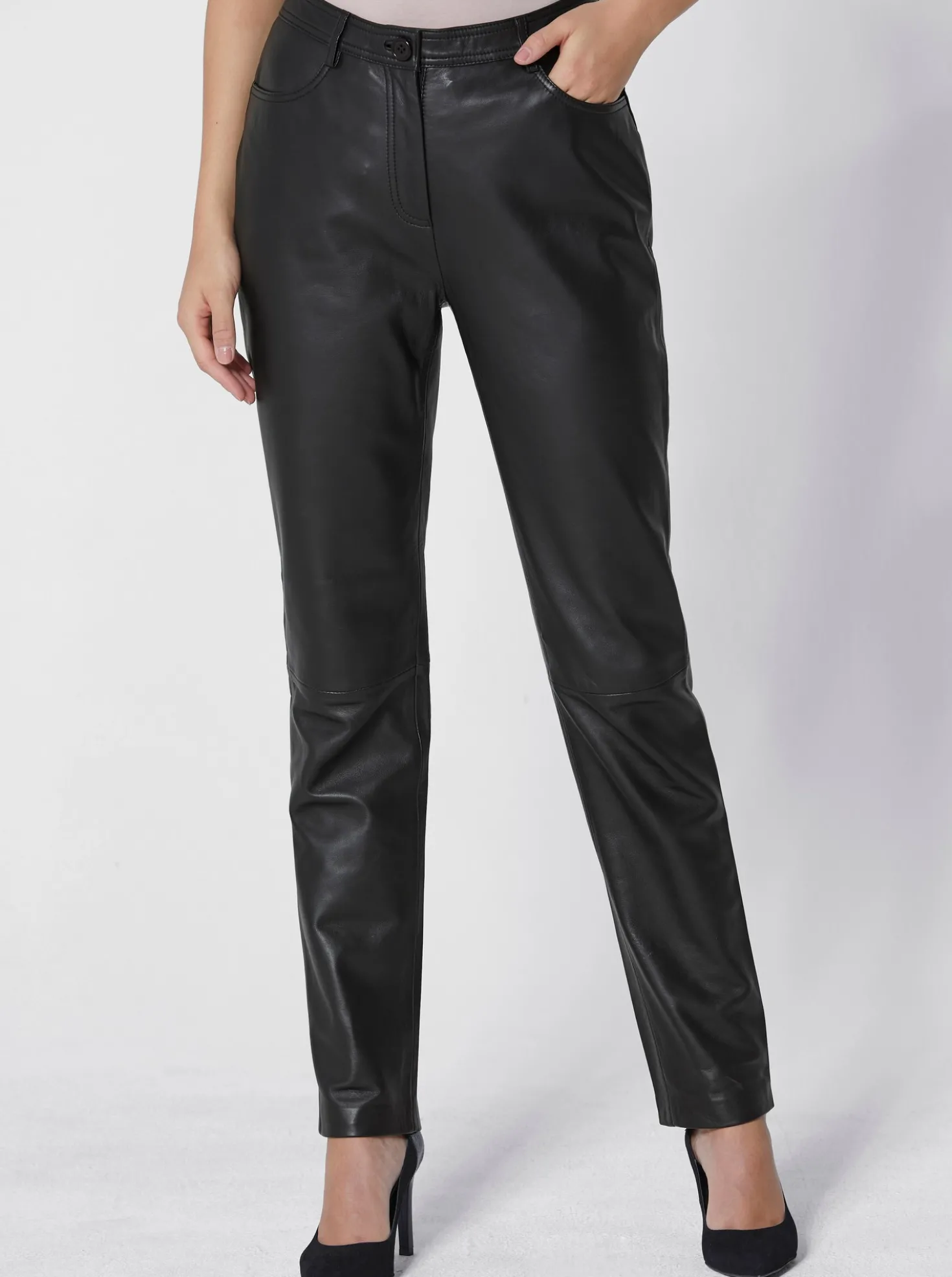 Lederhose mit Oberhosenfutter