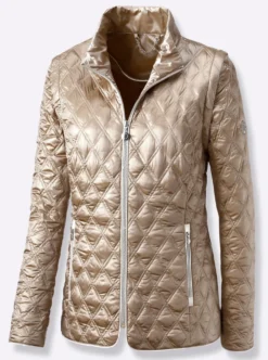 Leichtdaunenjacke mit 2 Tragevarianten