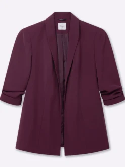 Longblazer mit Schalkragen