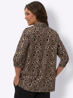 Longbluse in A-Linie