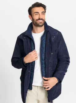 Longjacke mit herausnehmbarem Einsatz