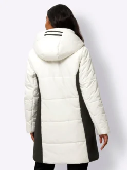 Longjacke mit Kapuze