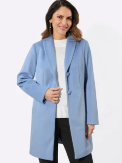 Longjacke mit Schalkragen