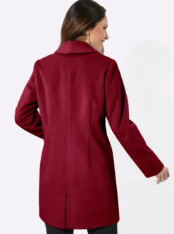 Longjacke mit Schalkragen